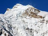 11 Shishapangma East Face Close Up From Plateau As Trek Nears Kong Tso